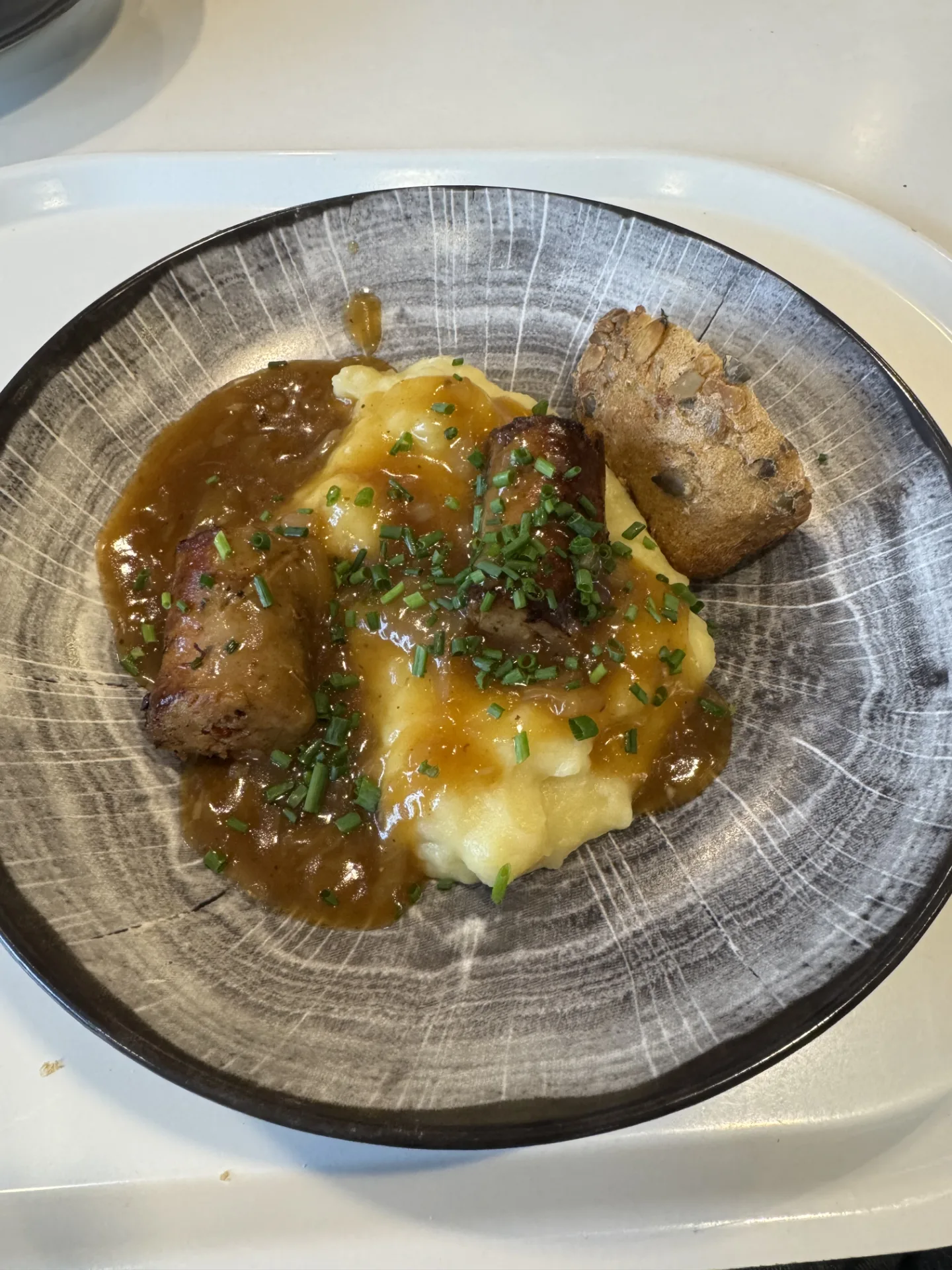 Bangers and mash