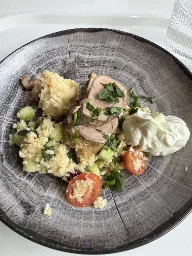 Flæsk m couscous