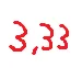 3,33